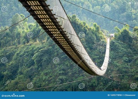 suspension bridge Nepal