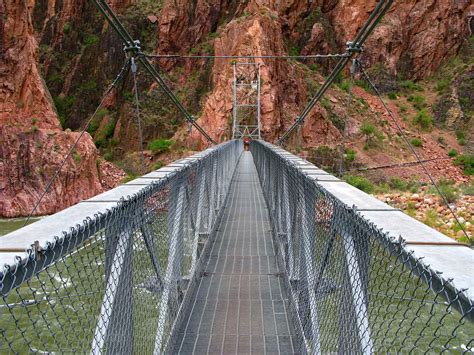 suspension bridge over colorado river