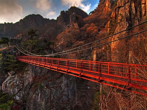 suspension bridge south korea