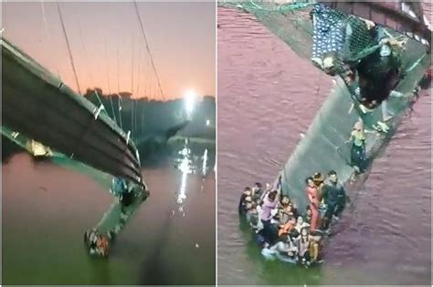 suspension bridge storm collapse