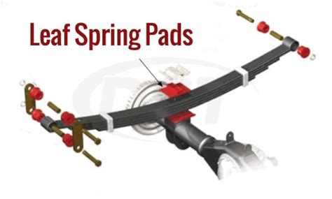 Suspension Spring Pads