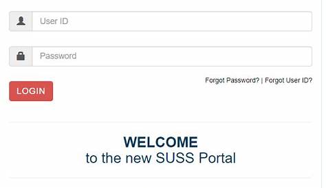 SUSS Student Portal - Login | portal.suss.edu.sg/home/login