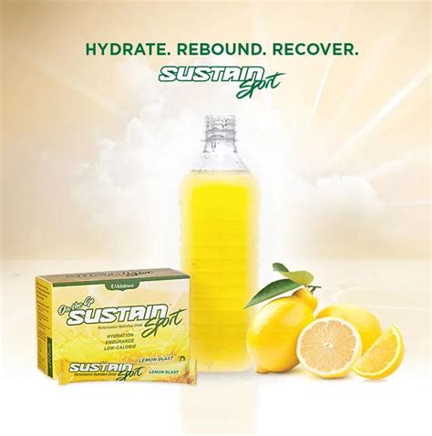 sustain performance hydration drink
