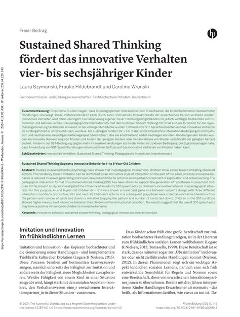 Reviews Sustained Shared Thinking Deutsch Ideas