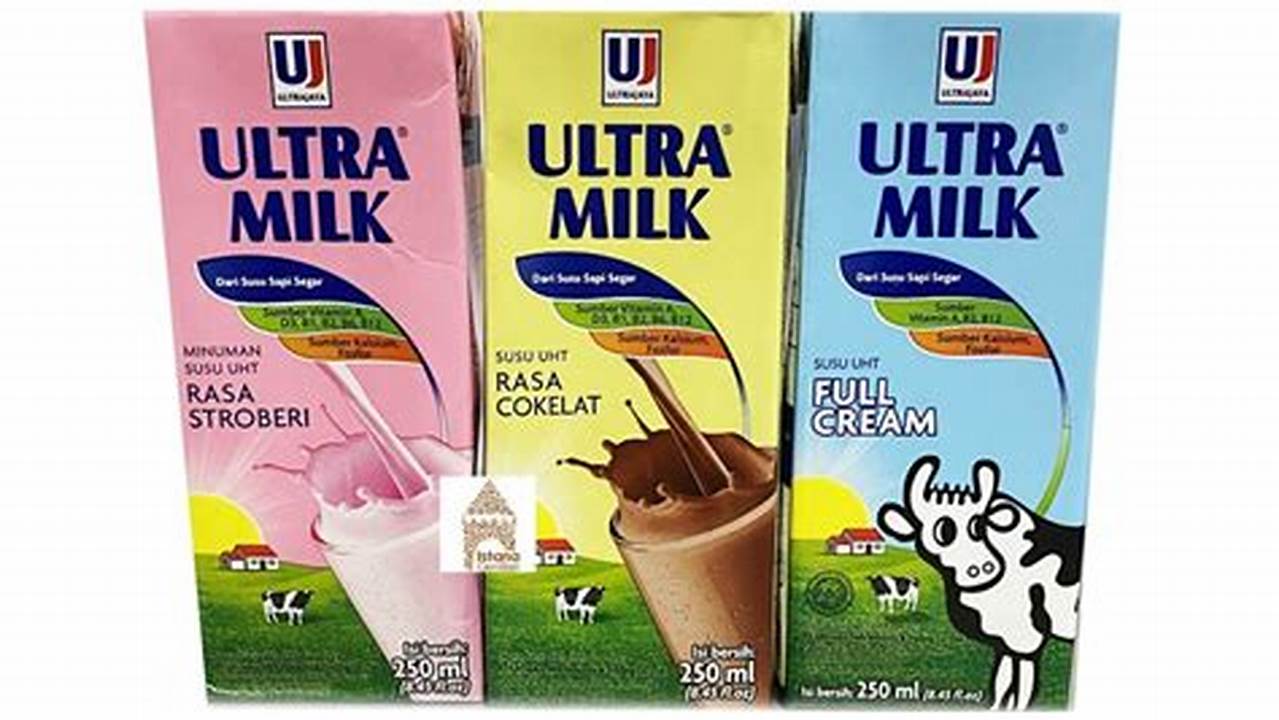 Jual Susu Coklat Ultra Milk 250 ml di Jadetabek Gratis Ongkir Segari