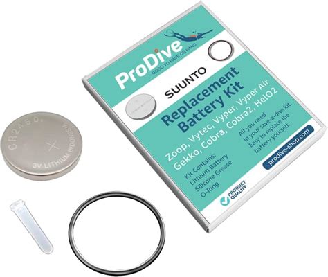 Suunto Vyper Dive Computer Battery Replacement