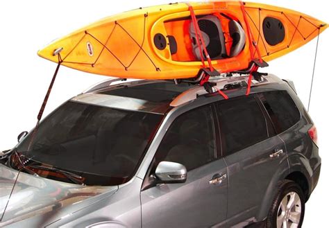 Aquapod Kayak Roof Rack Set for Cars and SUVs Universal Fit Carrier