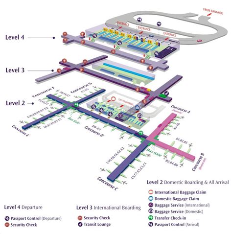 suvarnabhumi airport floor plan