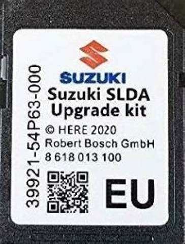 Suzuki SLDA GPS Navi SD Card MAP Europe versione 20202021 (Vitara