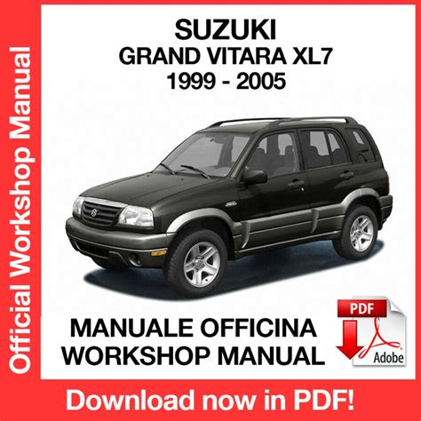 suzuki xl7 2004 repair manual for sale