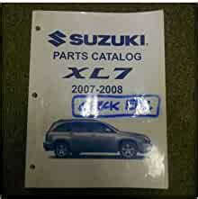 suzuki xl7 2008 parts