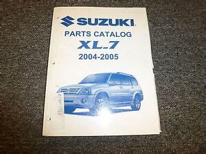 suzuki xl7 parts catalog