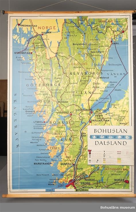 Karta Södra Bohuslän Kartkungen paddling och kajak karta