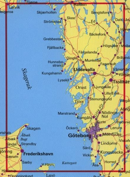 Detaljerad Karta över Sverige Karta 2020