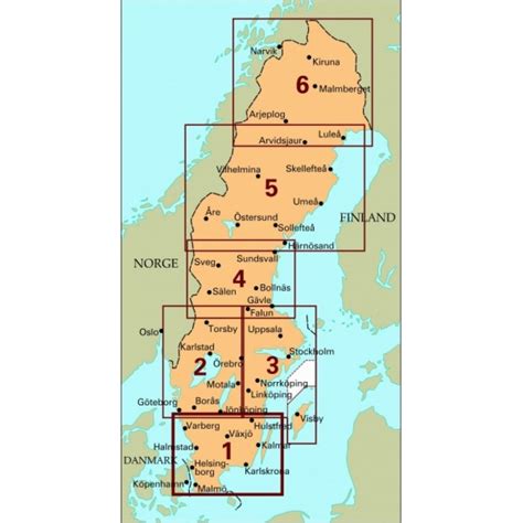 Sweden Maps Maps of Sweden Sweden map, Tourist map, Sweden