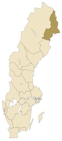 Karta Norrbotten Västerbotten Karta 2020