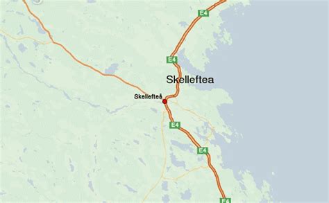 Skelleftea Sweden Map