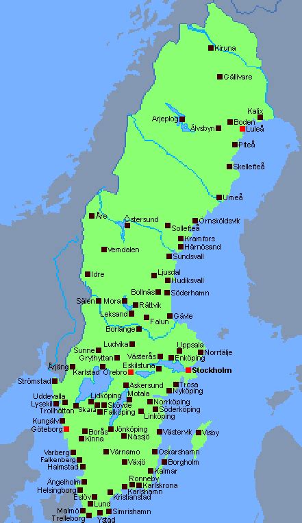Skane Red Highlighted in Map of Sweden Stock Illustration
