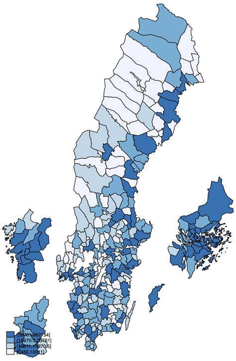 Om Sverige skulle slå ihop sina kommuner med färre än 3000 invånare