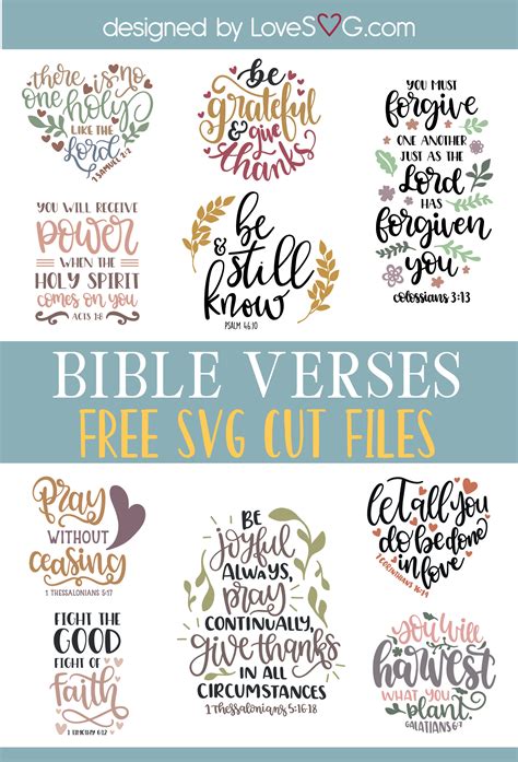 207+ Download Free Bible Verse SVG Download Free SVG Cut Files and