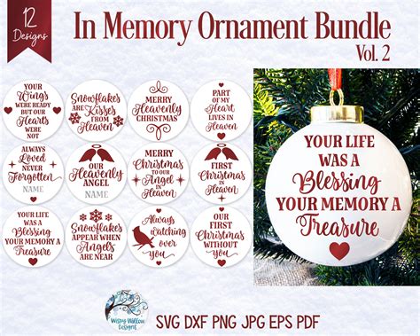 Free Memorial Ornament Svg 113+ SVG PNG EPS DXF in Zip File