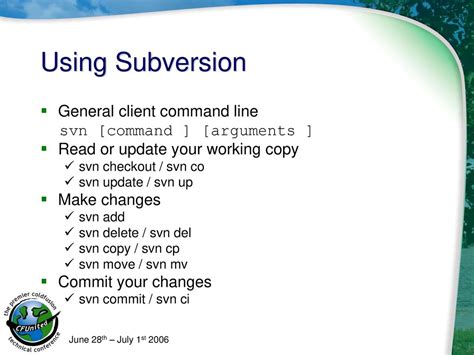 svn commit using command line