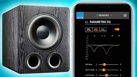 Svs Subwoofer Parametric Eq Settings
