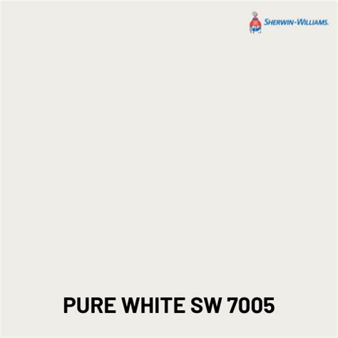 sw 7005 pure white photos