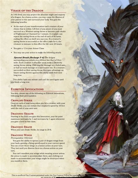 swain stat block 5e warlock