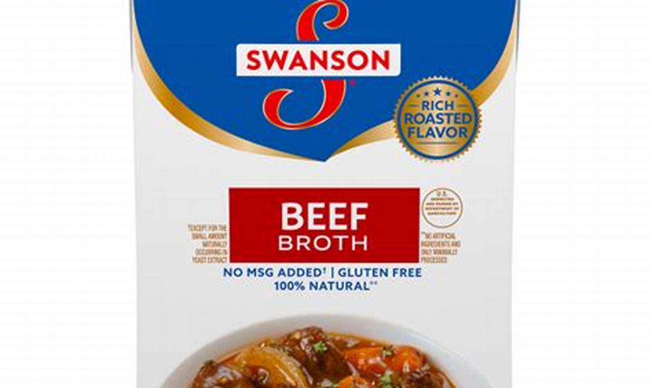 swanson beef broth soup recipes
