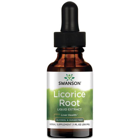 Swanson Licorice Root Liquid Extract