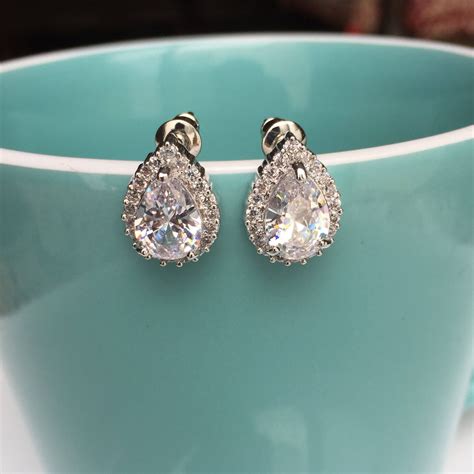 swarovski crystal earrings wedding