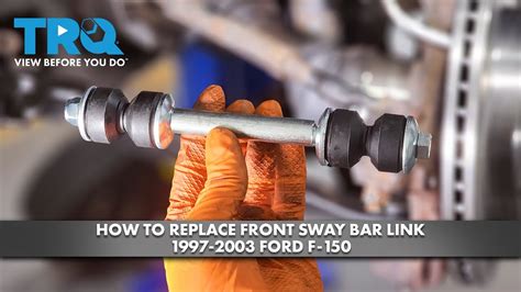 Sway Bar Link How To Replace