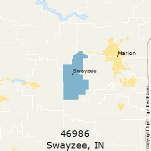 Swayzee Indiana Zip Code