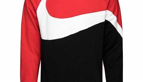 Sweat Rouge Blanc Noir Tricolore , Et Femme • Jennyfer