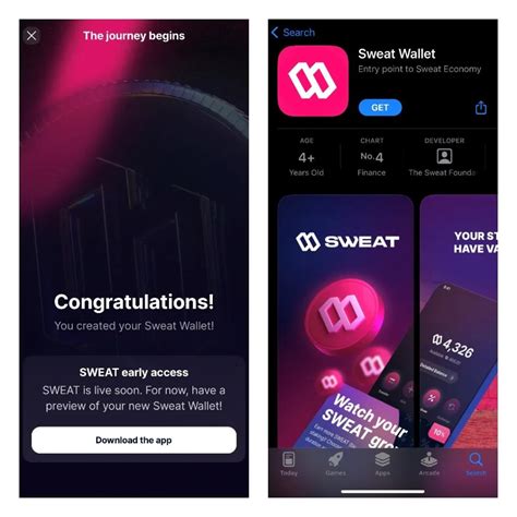 Sweat Wallet Extension