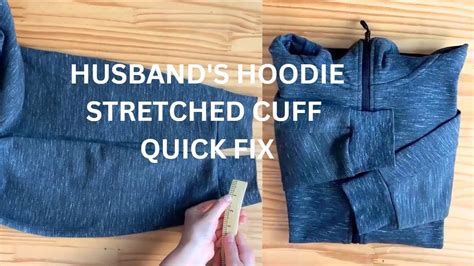 Sweatshirt Cuffs Stretched