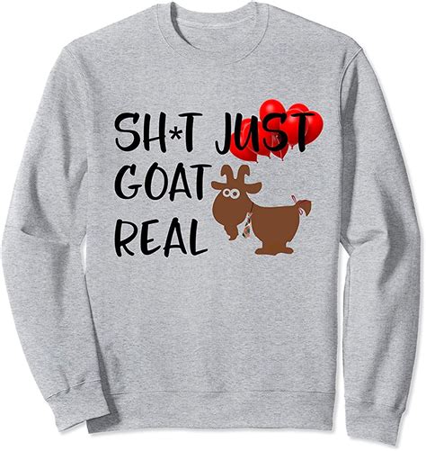 sweatshirts with goats on them