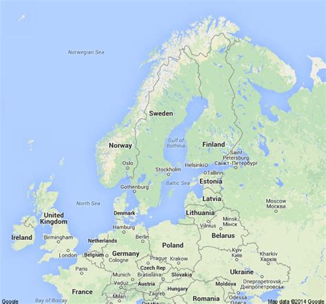sweden map google maps