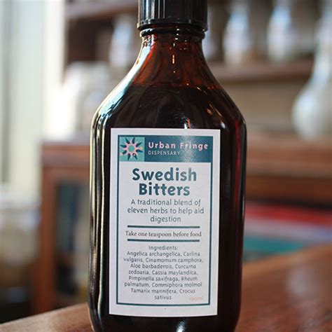 Swedish Bitters Ingredients