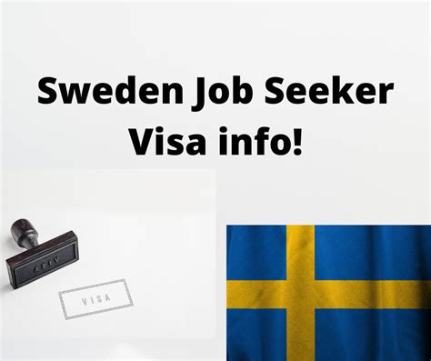 sweeden job seeker visa
