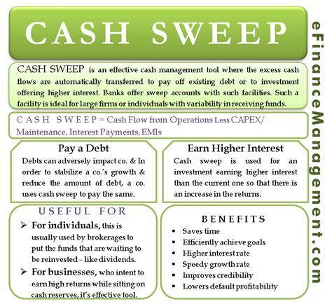 Sweep Meaning Finance