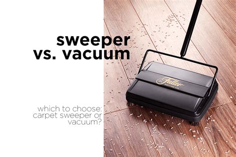 Sweeper Vs Vacuum Cleaner