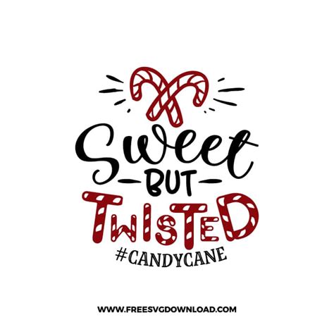Sweet but Twisted svg cut file By orpitabd