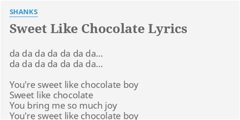 Sweet Like Chocolate Lyrics: Two Delicious Recipes To Satisfy Your Sweet Tooth
