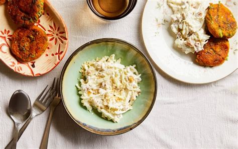 Sweet Potato And Cabbage Tikki With Slaw