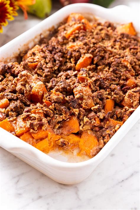 Sweet Potato Casserole Recipe with Pecan Topping She Wears Many Hats