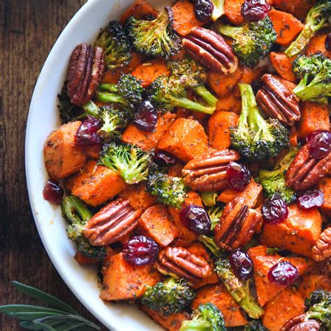 Sweet Potatoes With Broccoli