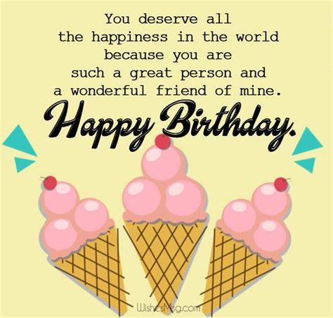 sweet wishes for birthday friend