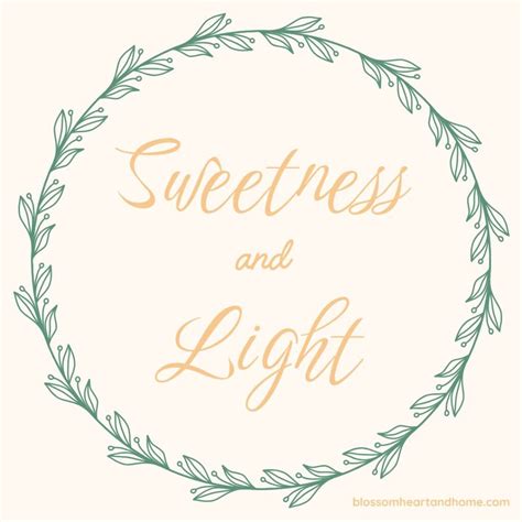 sweetness light and